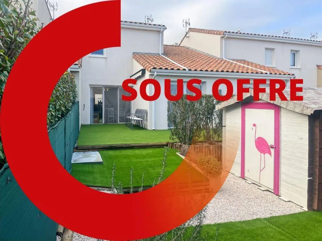 Vente maison à Marseillan avec garage, parking et jardin sans entretien