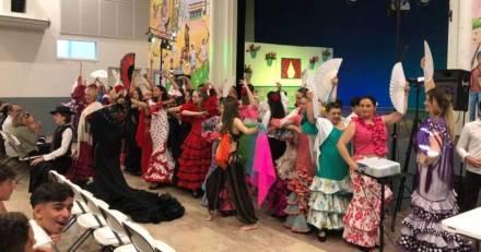 Bessan - Un spectacle espagnol autour des élèves du collège Victor Hugo à la salle des fêtes