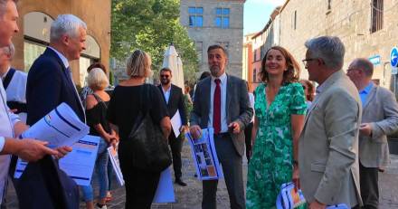 Agde - Visite Officielle de la Directrice Générale de l'ANRU à Agde