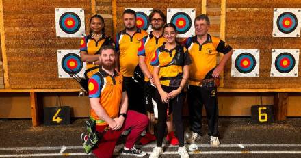 Sports de cible Agde - Le plein de podium pour les archers Agathois à Narbonne