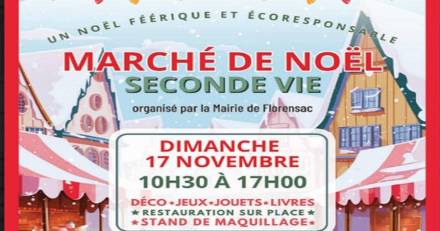 Florensac - Marché de Noël de la Seconde Vie : Un événement à ne pas manquer le 17 novembre !