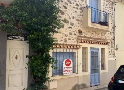 Vente maison de ville à Marseillan avec terrasse