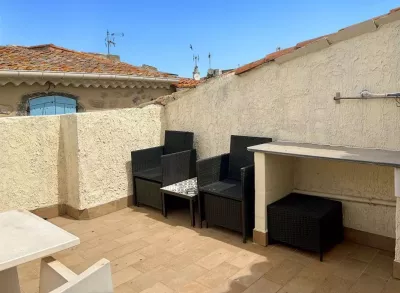 Vente maison de village à Marseillan avec terrasse et grand cellier