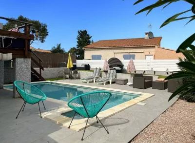 Vente maison à Marseillan centre ville avec piscine et appartement indépendant