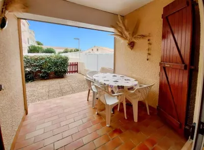 T2 cabine en rez-de-chaussée avec extérieur à Marseillan-Plage